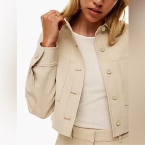SOLD SHOP CLOSING 🧸 ARITZIA NWOT Wilfred Tan Jacket for Women